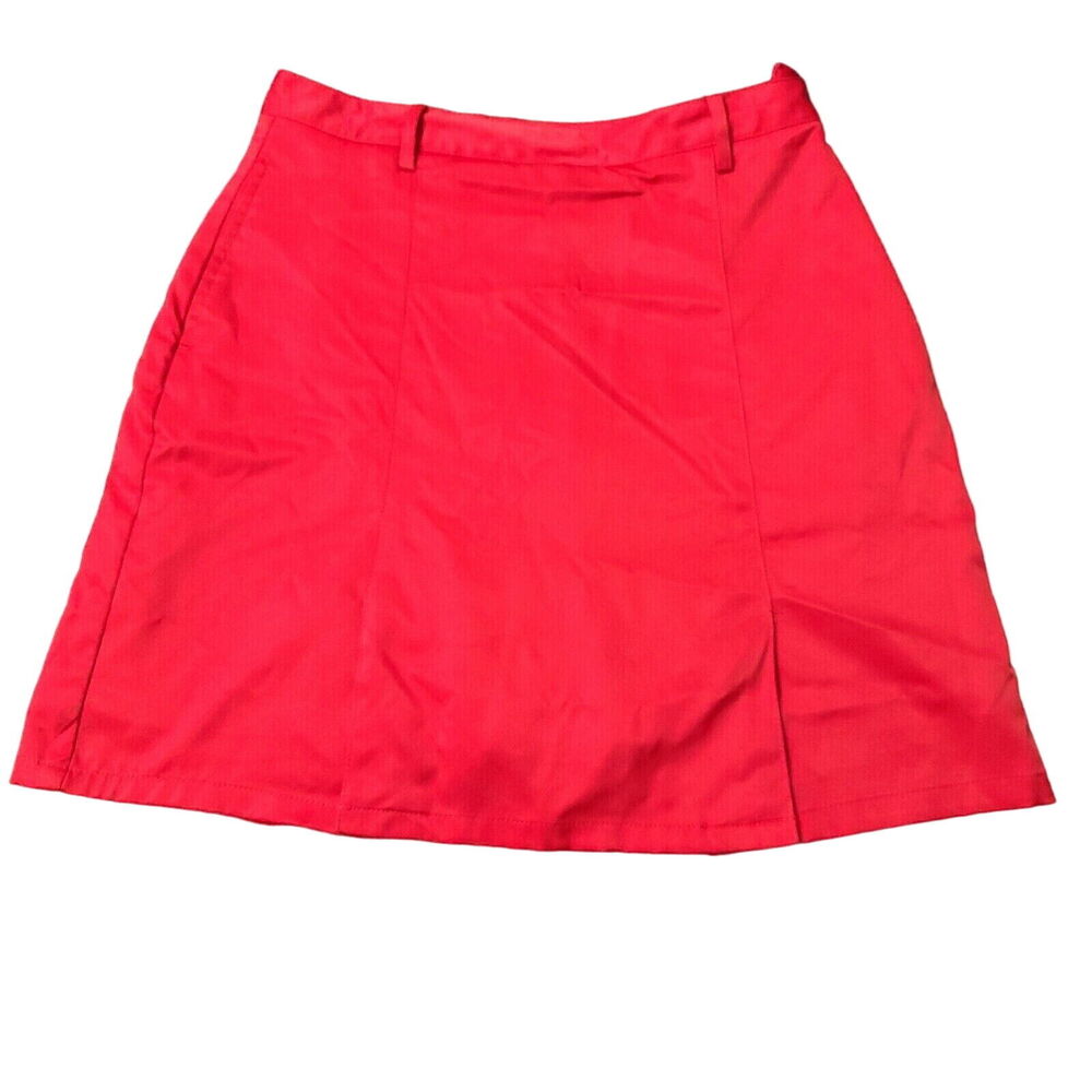 Fair Way Golf And Resort Womens Skort Red Size 6 Polyester Blend Stretch